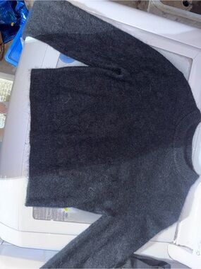 lululemon athletica Women's Charcoal Crewneck Sweater - Dark Gray